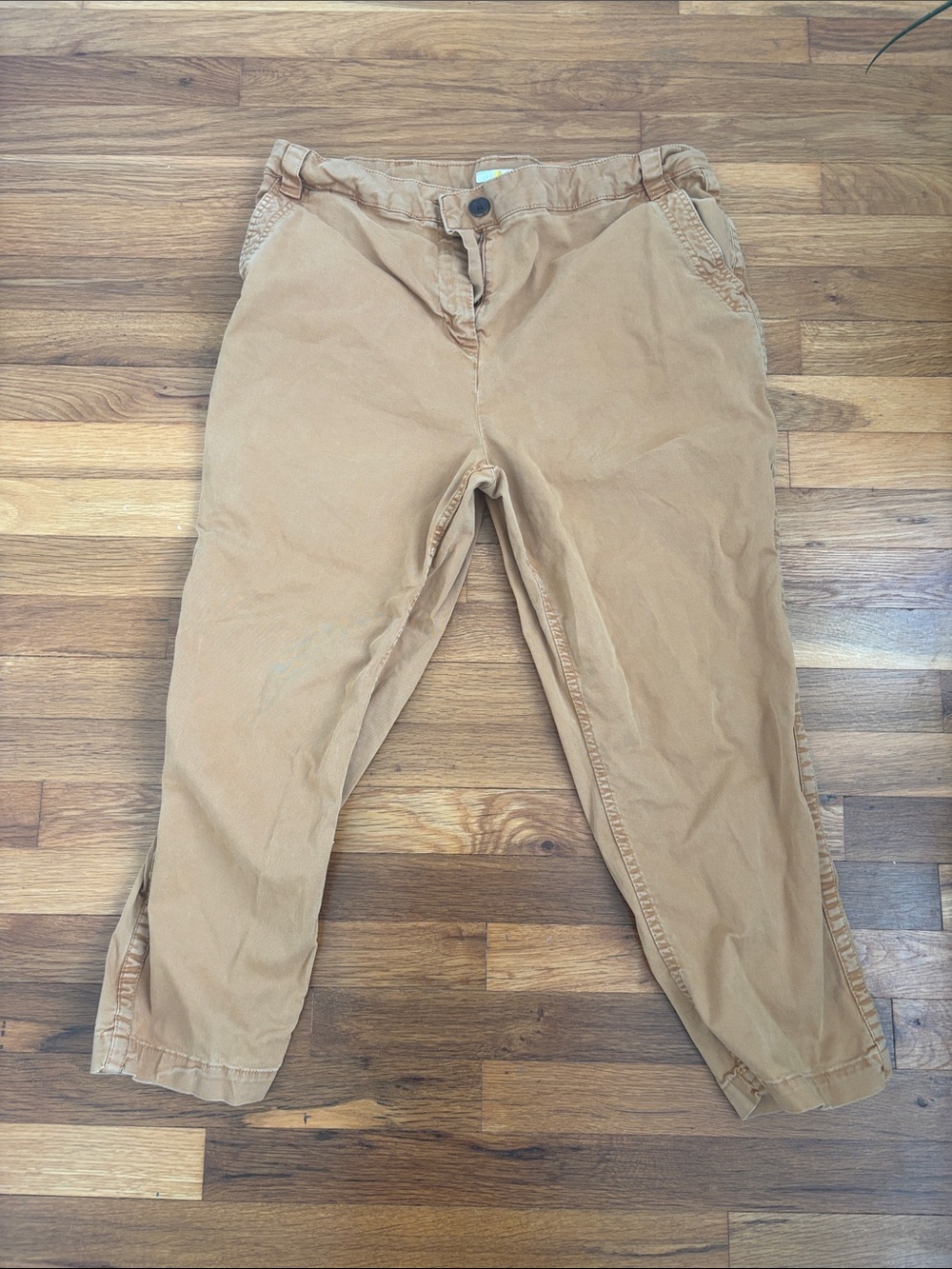 Boden Women’s Casual Chino Pants in Tan